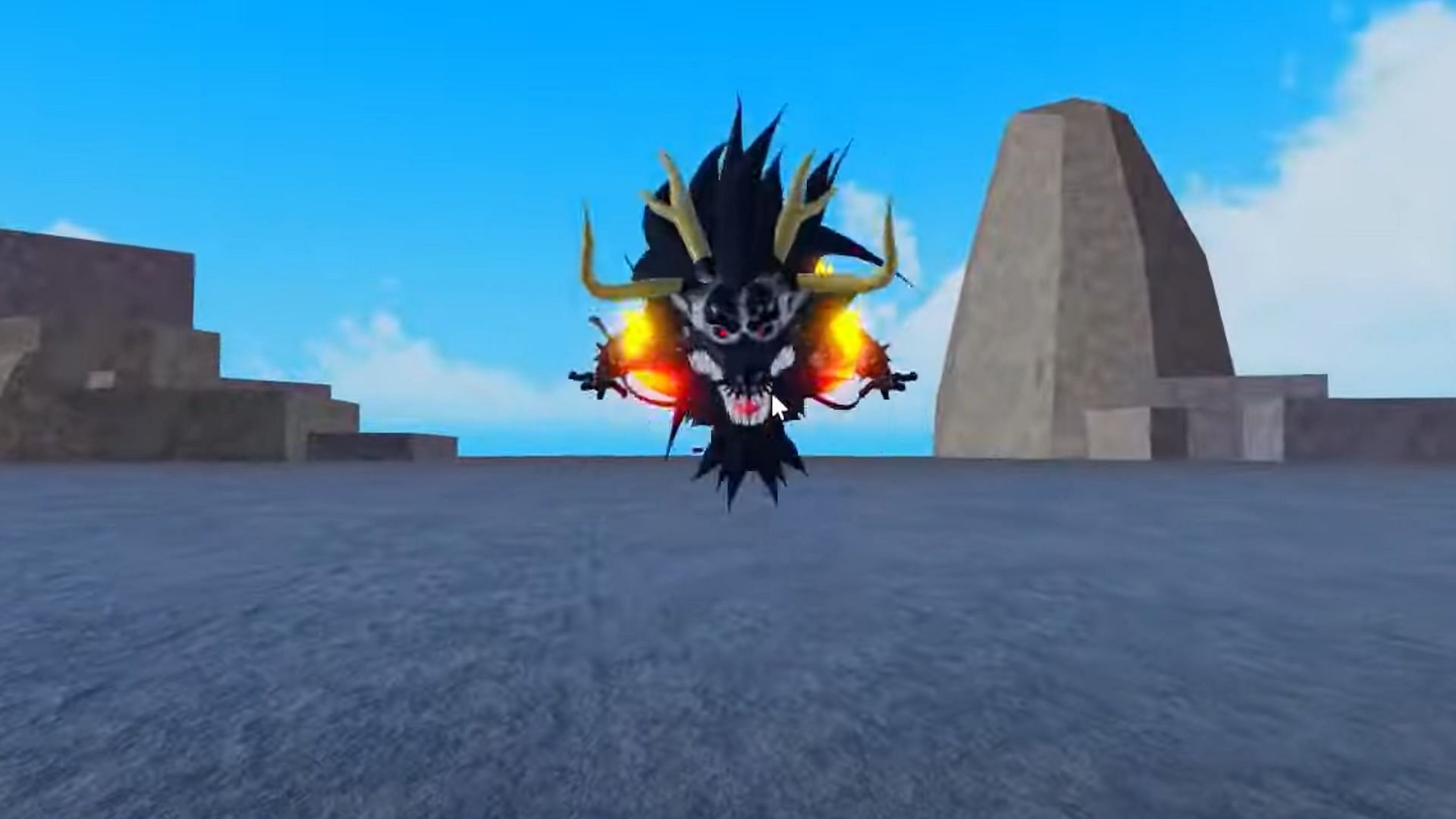 The Dragon boss in King Legacy (Image via Roblox)